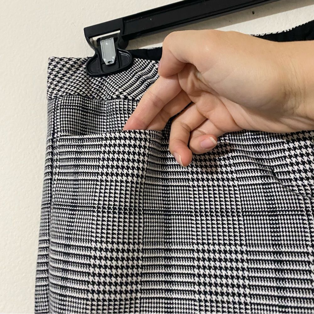 Express Columnist Plaid Houndstooth Boot Cut Ankl… - image 6